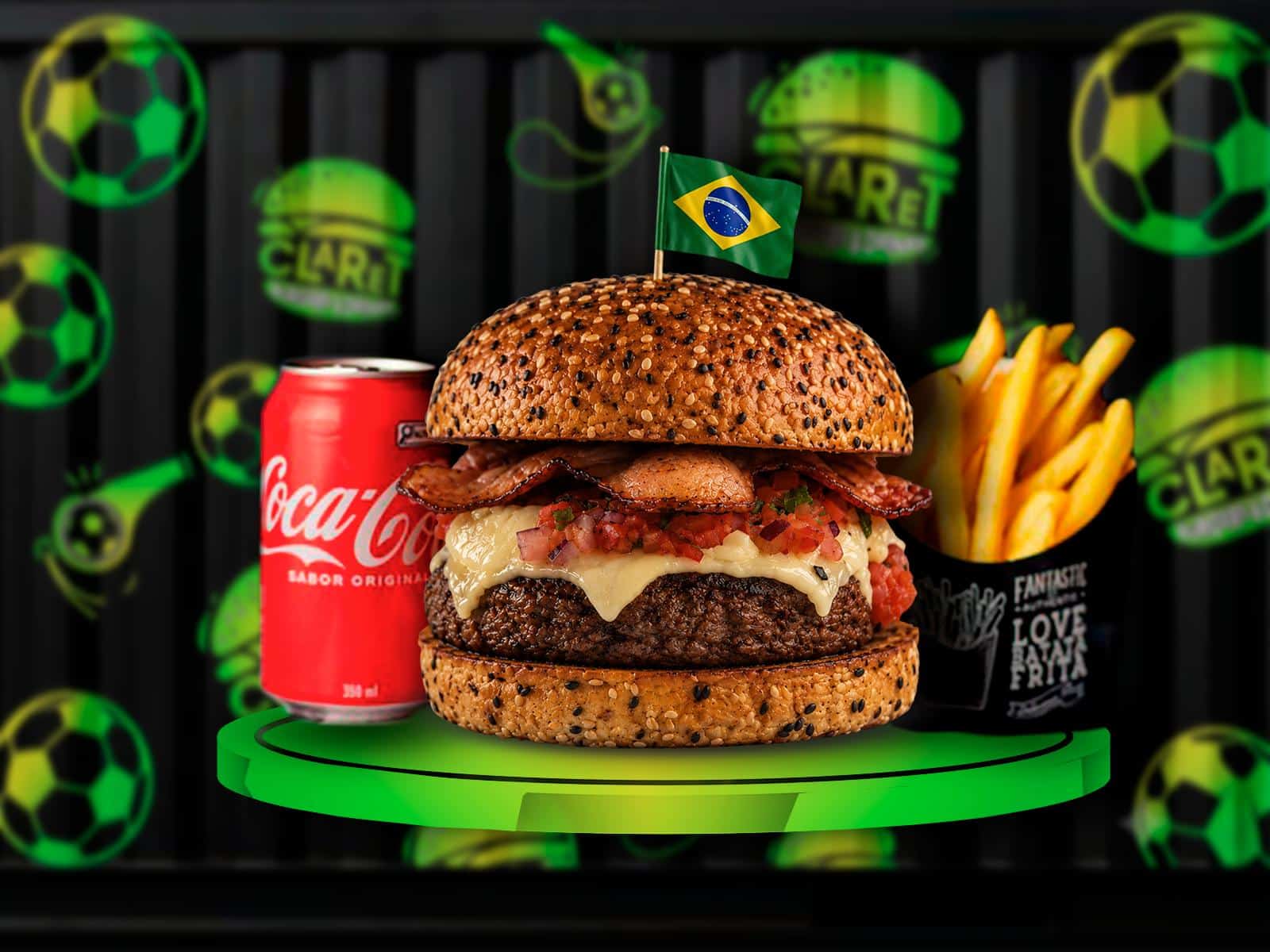 Combo Claret Brasilidade