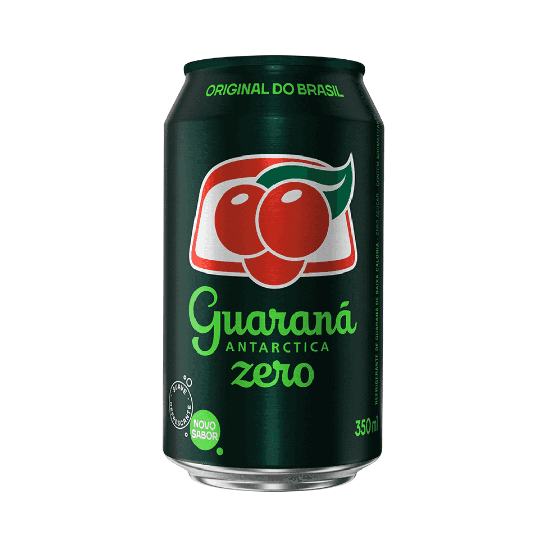 Guaraná Antártica Zero Lata 350ml